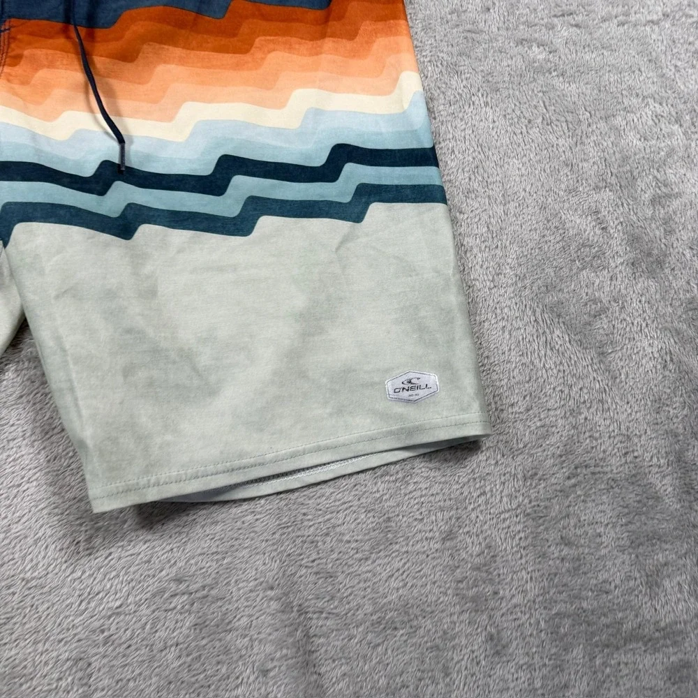 O'Neill‎ Hyperfreak Board Shorts Mens 33 Multicolor Surf Swim Stretch Vacation